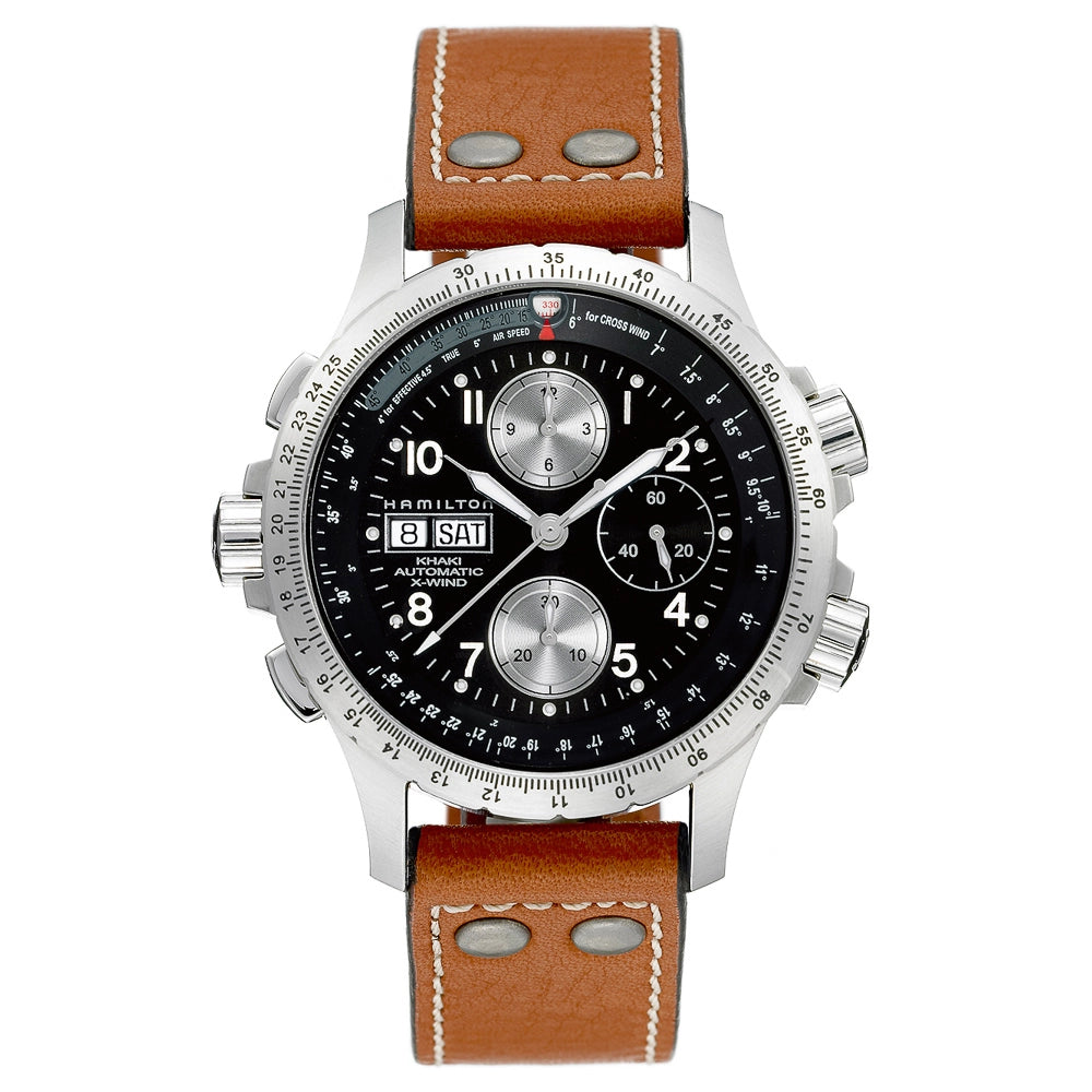 Hamilton Khaki Aviation X-Wind Auto Chrono Watch 44mm