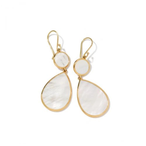 Ippolita 18K Gold Rock Candy Mother of Pearl Earrings