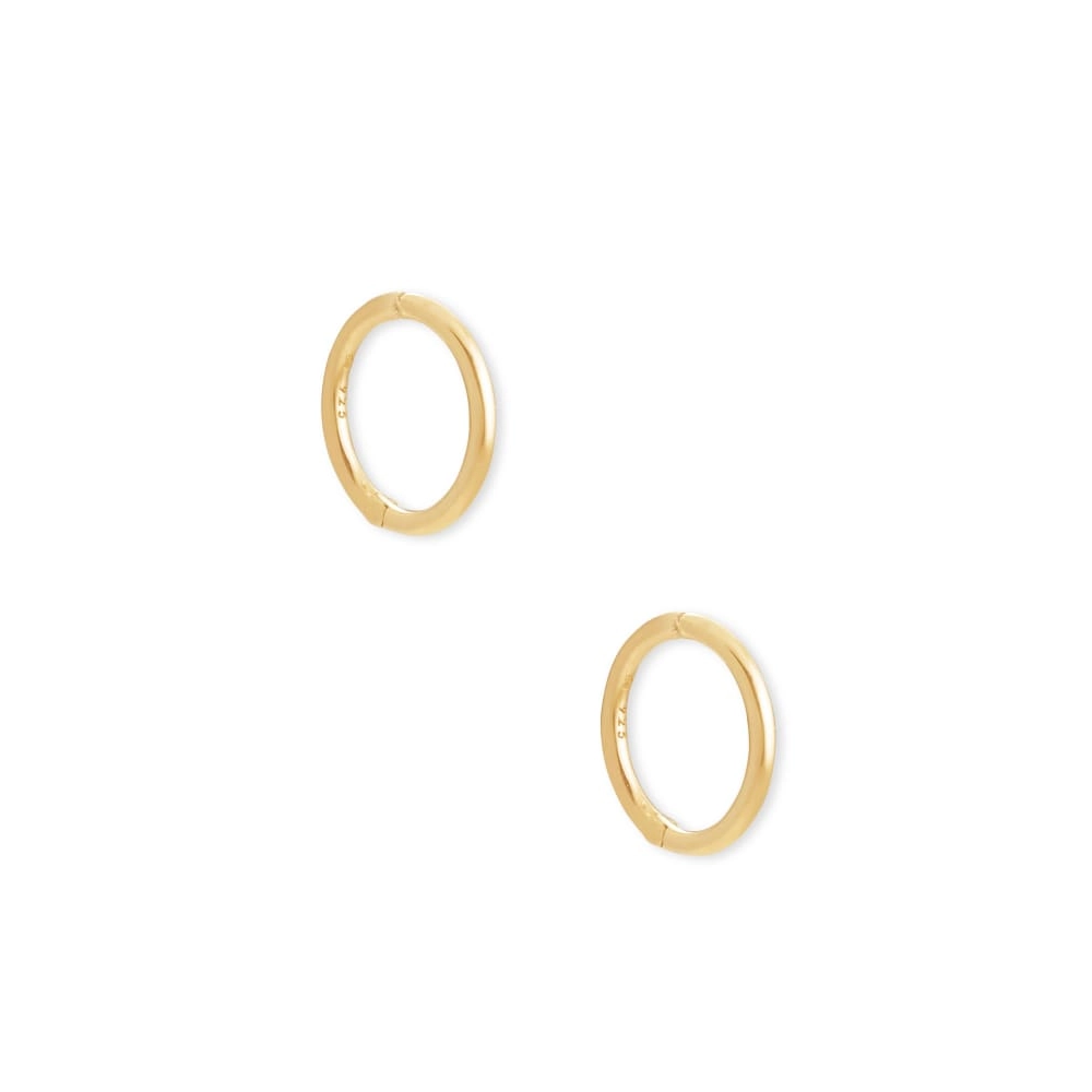 Kendra Scott Vermeil Keeley Huggie Earrings