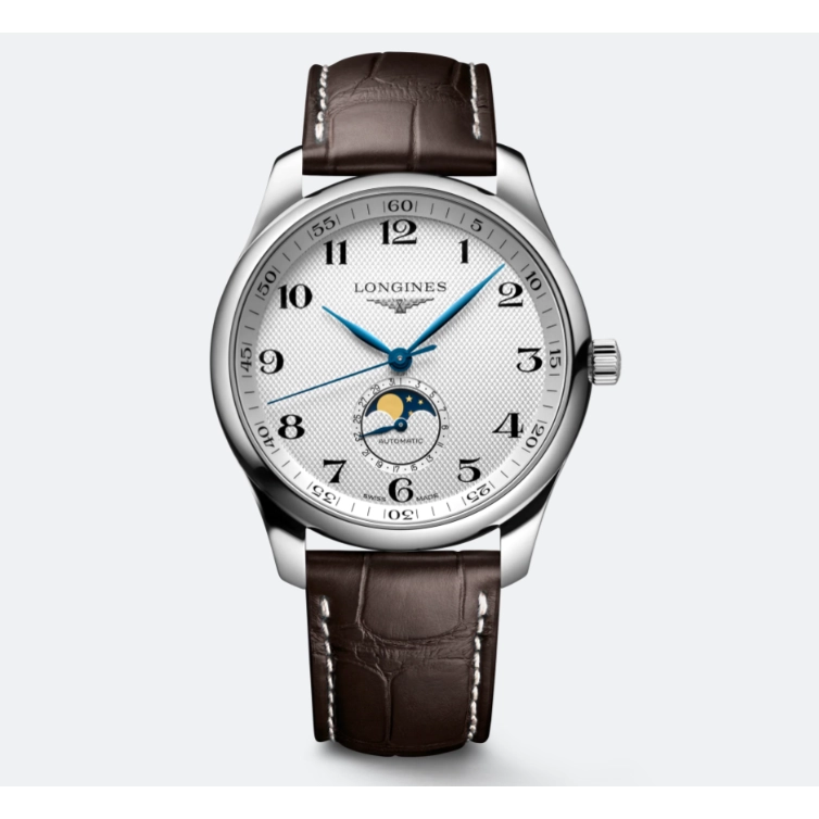 Longines Master Collection Silver Dial Moonphase Automatic 42mm