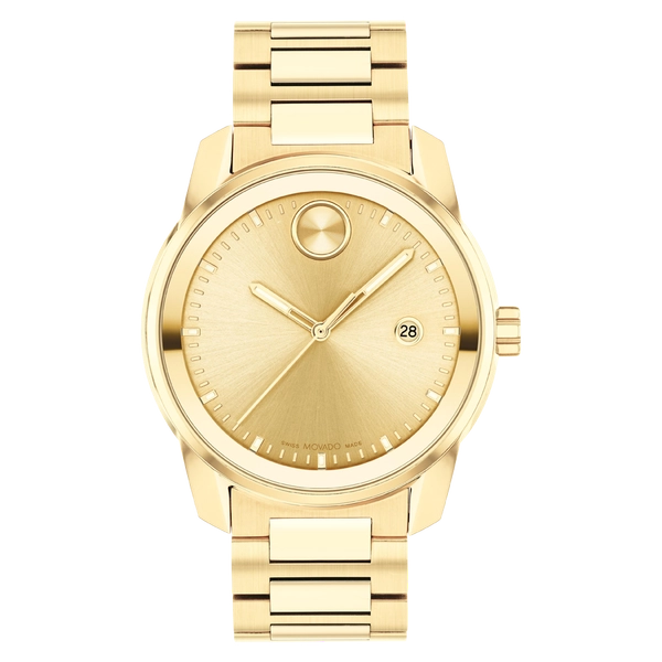 Movado BOLD Verso Yellow Gold-Ionic Plated 42mm Quartz