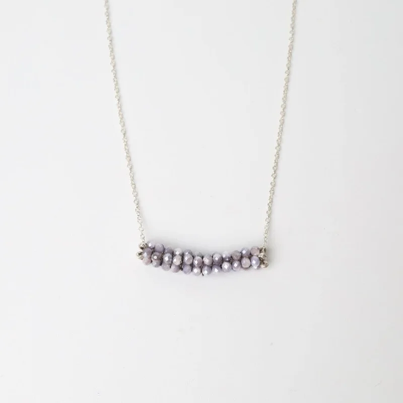 Lavender Moonstone Necklace