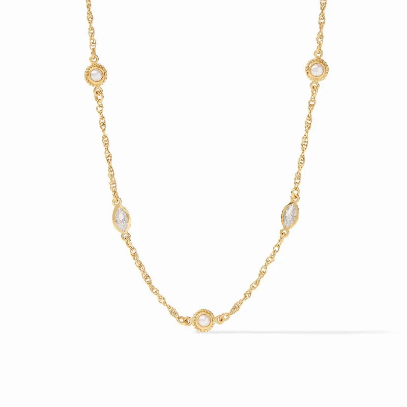 Monaco Delicate Station Necklace