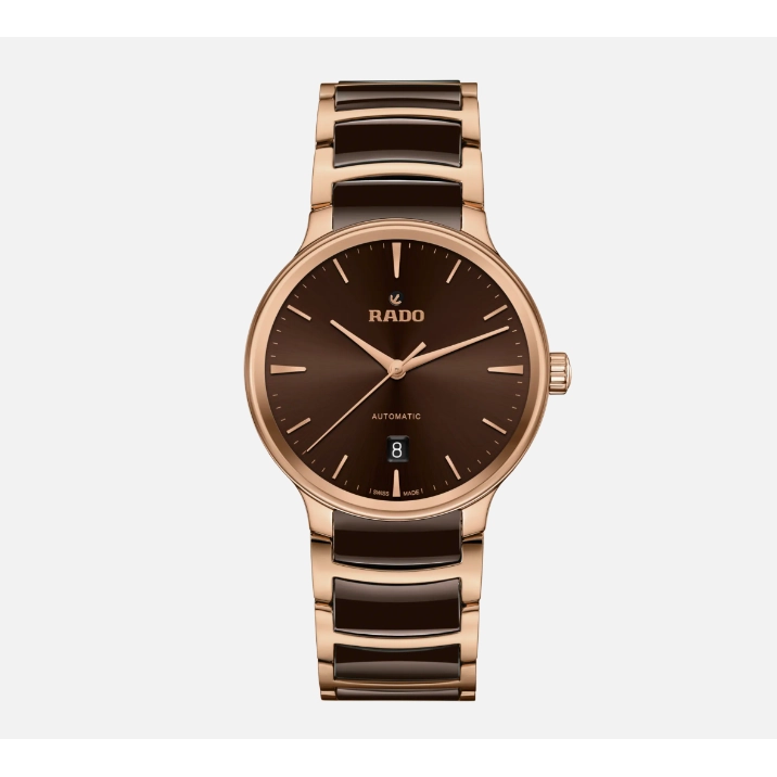 Rado Centrix Automatic Steel PVD Rose-Tone with Ceramic