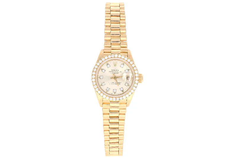 Rolex 18k yellow gold 26mm President Model 6917