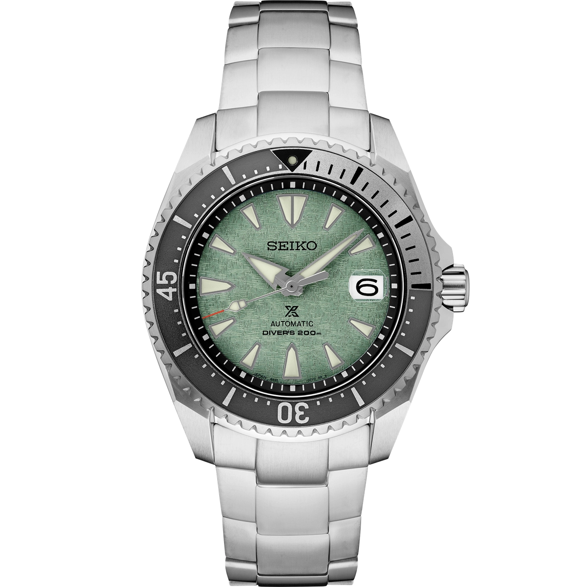 Seiko Prospex Cave Diver Steel Green Dial SE Automatic