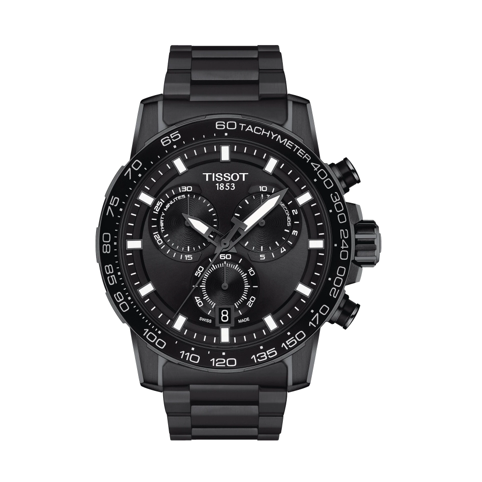 Tissot Supersport Chrono Black PVD 45.5mm Quartz