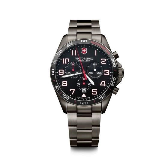 Victorinox FieldForce Sport Chrono Black Dial 42mm Quartz