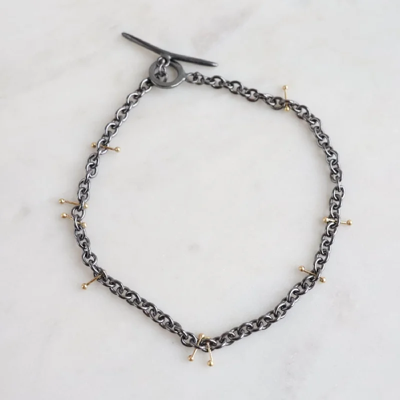 Heavy Pinned Bracelet