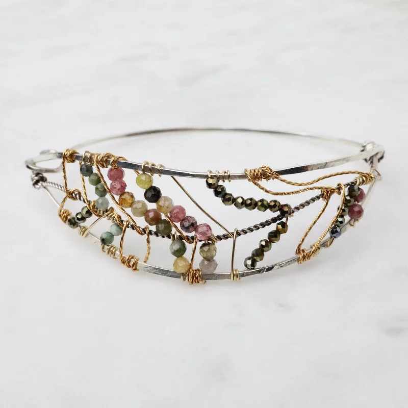 Tourmaline Leaf Bracelet