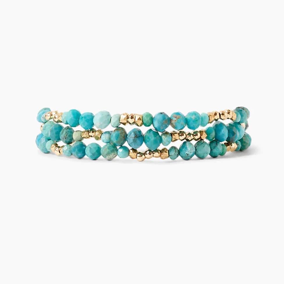 Turquoise Granada Naked Wrap Bracelet