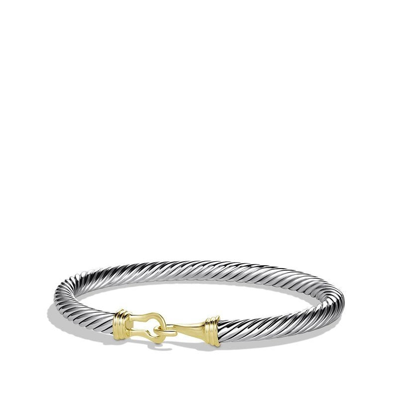 David Yurman 5mm Buckle Classic Cable Bracelet