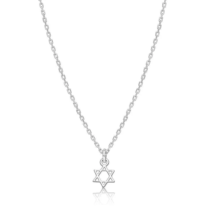 Mini Star of David Necklace