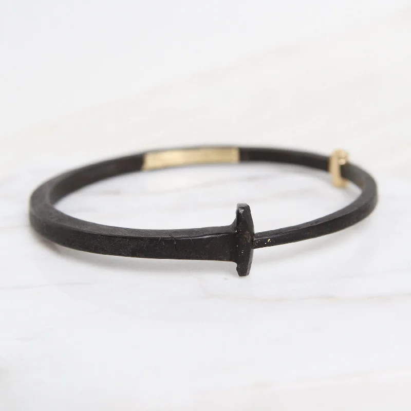 Pat Flynn Iron Nail Bracelet