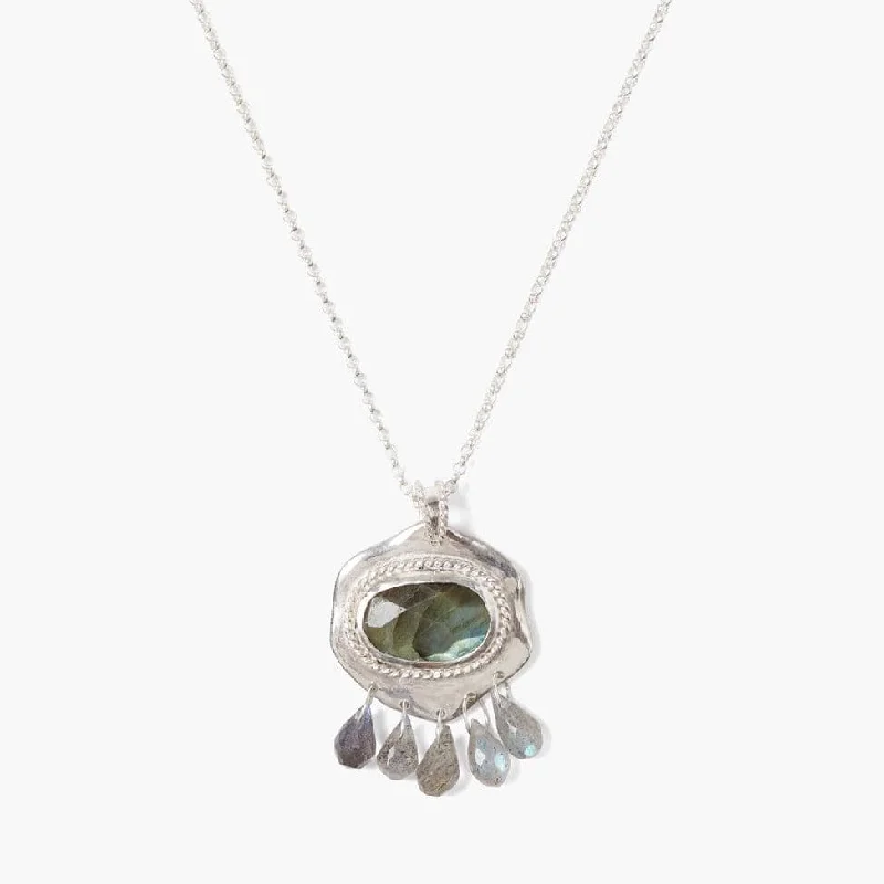 Ostra Necklace Labradorite