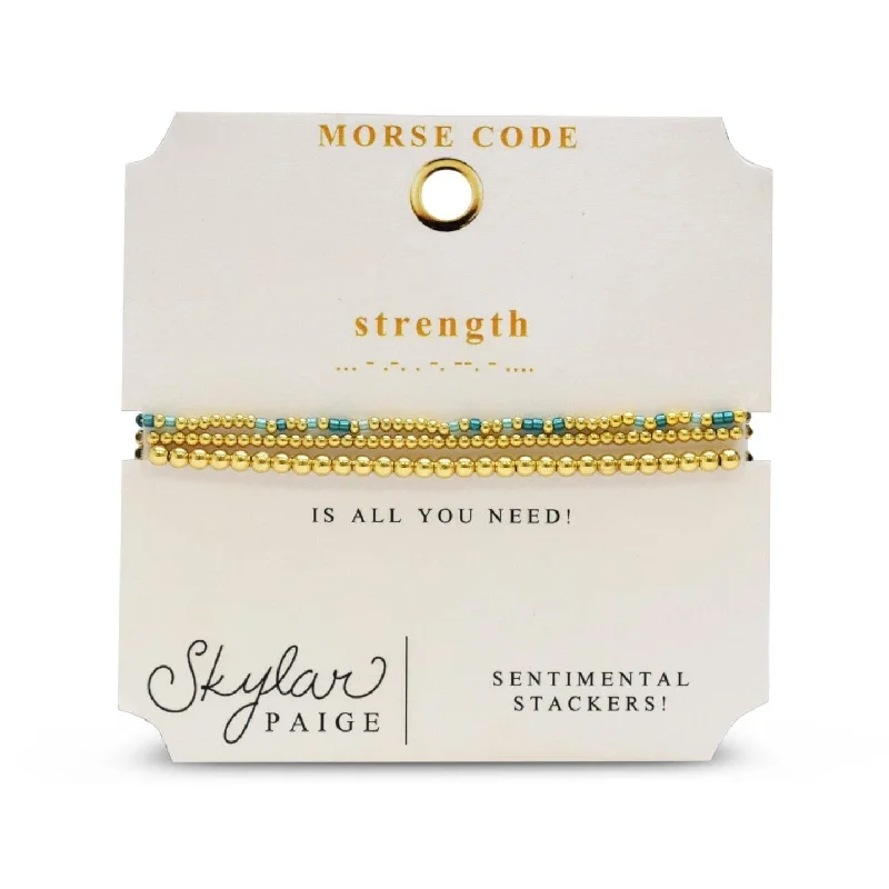 Strength Bracelet - Sentimental Stackers